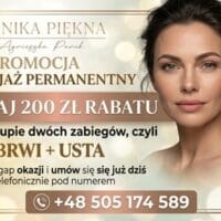 Promocja na makijaż permanentny w Toruniu